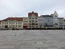 Bydgoszcz / Bromberg, Huser am Stary Rynek Platz (06.08.2021)