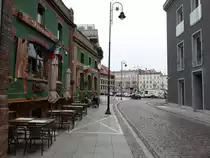 Bydgoszcz / Bromberg, Gastst�tte in der Podwale Stra�e (06.08.2021)