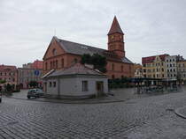 Torun / Thorn, evangelische Kirche am Rynek Nowomiejski (06.08.2021)