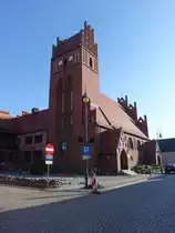 Golub-Dobrzyn / Gollub, evangelische Kirche, erbaut 1909 (07.08.2021)