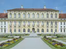 Das Neue Schloss Schlei�heim wurde im Auftrag Kurf�rst Max Emanuels 1701-1704 nach Entw�rfen von Henrico Zuccalli begonnen und ab 1719 unter Joseph Effner vollendet. (Oberschlei�heim, Juli 2017)