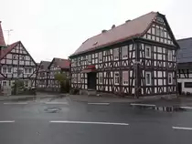 Freienseen, Fachwerkh�user in der L�bergasse (30.10.2021)