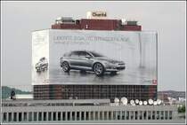 Charit, Libert, galit ... am 17.05. vom Reichstagsgebude aus entdeckt.