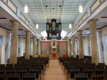 Kusel, klassizistischer Innenraum der evangelischen Kirche (23.05.2021)