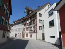 Feldkirch, ehem. Gasthaus Krone in der Liechtensteiner Stra�e, erbaut im 16. Jahrhundert (03.06.2021)