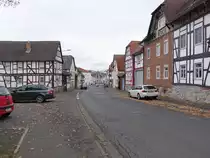 Lang-G�ns, Fachwerkh�user am M�hlberg (01.11.2021)