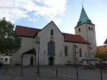 Dissen, evangelische Pfarrkirche St. Mauritius, erbaut ab 1276 (11.10.2021)