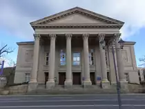 Meiningen, Staatstheater, erbaut von 1908 bis 1909 (26.02.2022)