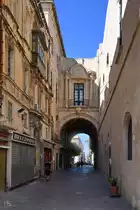 Ein Spaziergang durch die schmalen Gassen von Valletta. (Oktober 2017)