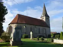 Sachsenhagen, evangelische St. Elisabeth Kirche, erbaut von 1663 bis 1676 (07.10.2021)