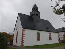 Wohnbach, evangelische Kirche, erbaut von 1620 bis 1621 (01.11.2021)
