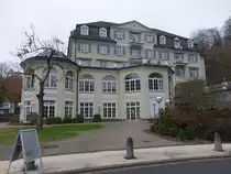 Schlangenbad, Geb�ude der Parkklinik in der Rheingauer Stra�e (29.01.2022)