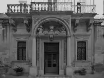 Ein Hausportal in Mdina. (Oktober 2017)