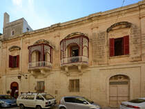 Ein altes Haus in Mdina. (Oktober 2017)
