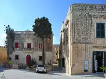 Eine der Villen in Mdina. (Oktober 2017)