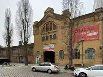 Eingang zum Museum in der Kulturbrauerei in Berlin nahe der Sch�nhauser Allee am 17. M�rz 2022.
