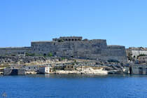 Ein altes Festungsgebude auf Malta. (Oktober 2017)