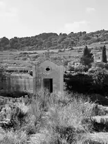 Eine verlassene Kapelle (?) irgendwo auf Malta. (Oktober 2017)