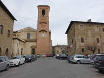 Bettona, Pfarrkirche St. Maria Maggiore, erbaut von 1803 bis 1816 (27.03.2022)