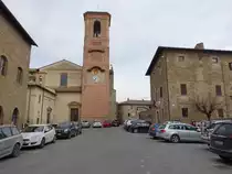 Bettona, Pfarrkirche St. Maria Maggiore, erbaut von 1803 bis 1816 (27.03.2022)