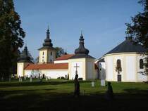 seit 1992 restaurierte Wallfahrtsanlage Maria Loreto bei Eger (Cheb) Tschech.Republik,
Mai2007