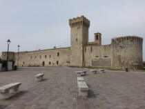 Castel San Giovanni, Torre della Botonia in der  Via Alborno (27.03.2022)