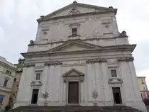 Spoleto, Pfarrkirche St. Filippo, erbaut bis 1640 durch den Architekten Loreto Scelli (27.03.2022)