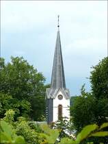 Der Kirchturm von Eschweiler/Wiltz aufgenommen am 14.06.08. (Jeanny)