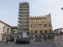 Ascoli Piceno, Palazzo an der Piazza San Agostino (29.03.2022)