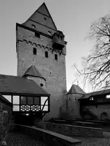 Auf dem Gel�nde der Burg Altena entstand die erste Jugendherberge der Welt. (Februar 2015)