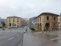 Loreto, H�user in der Via Fratelli Brancondi (31.03.2022)