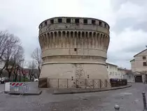 Cagli, Rocco Torrione, geplant von Francesco di Giorgio Martini f�r Herzog Federico da Montefeltro (01.04.2022)