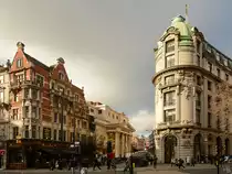 Unterwegs in der Londoner Innenstadt. (Februar 2015)