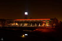 Die Jahrhunderthalle ist eine Veranstaltungshalle im Bochumer Stadtteil Stahlhausen. (Mrz 2014)