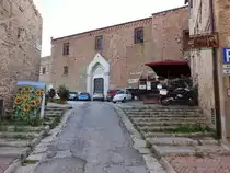 Montepulciano, Klosterkirche San Francesco, erbaut im 13. Jahrhundert (21.05.2022)