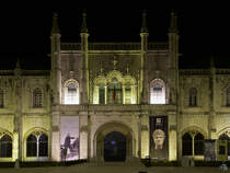 Das 1893 gegrndete portugiesische Nationalmuseum fr Archologie (Museu Nacional de Arqueologia) befindet sich im Hieronymus-Kloster. (Lissabon, Januar 2017)