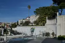 Der Miradouro do Torel ist ein Aussichtspunkt im Torel-Park. (Lissabon, Januar 2017)