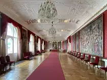 Im Hohenzollern Schlo� in Sigmaringen am 12. Mai 2022.