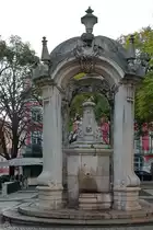 Der Chafariz do Carmo ist ein 1771 errichteter Trinkbrunnen. (Lissabon, Januar 2017)