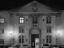 Ein historisches Geb�ude (Zollamt (?), Alf�ndega do Jardim do Tabaco) in der Altstadt von Lissabon. (Januar 2017)