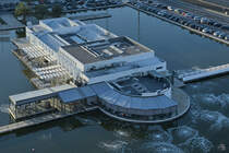 Das Espao Espelho D'agua ist ein Restaurant im Lissaboner Stadtteil Belm. (Januar 2017)