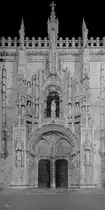 Eines der vielen Eingangsportale im 300 Meter langen Hieronymitenkloster (Mosteiro dos Jer�nimos) im Lissaboner Stadtteil Bel�m. (Januar 2017)