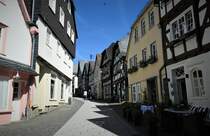 HACHENBURG/WESTERWALD-OBERSTADT
In der Hachenburgher Oberstadt unterhalb des Schlosses...am 15.6.22