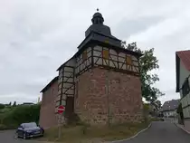 Wildprechtroda, evangelische Kirche, erbaut 1683 (05.06.2022)