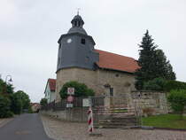 Witzelroda, evangelische St. Andreas Kirche, erbaut ab 1506 (05.06.2022)