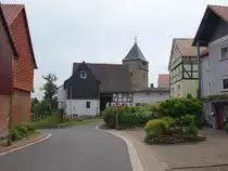 K�nigswald, evangelische Kirche in der Schulstra�e (04.06.2022)