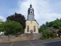 Mecklar, evangelische Kirche, erbaut von 1732 bis 1734 durch Adam Johann Erdinger (04.06.2022)