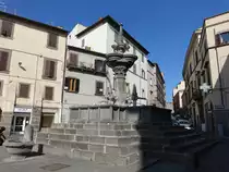 Viterbo, Fontana Grande an der Piazza della Morte (24.05.2022)
