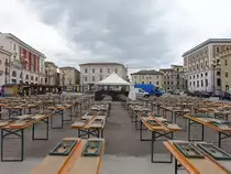 L’Aquila, Geb�ude an der Piazza Piazza del Duomo (25.05.2022)