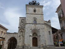 Guardiagrele, Collegiata Santa Maria Maggiore, erbaut im 12. Jahrhundert (26.05.2022)